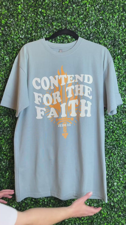 Contend for the Faith - Flame T-Shirt